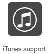 iTunes support