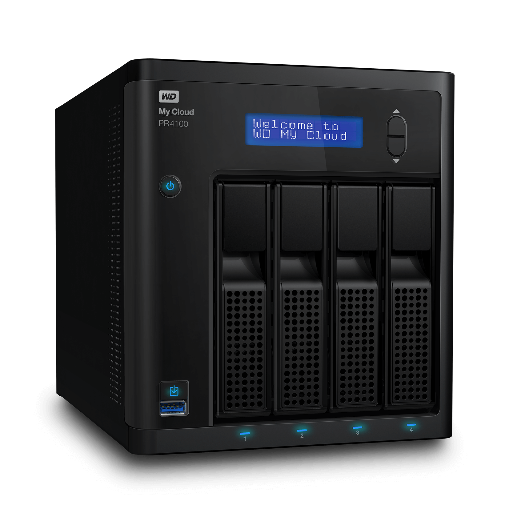 WD My Cloud PR4100 Right