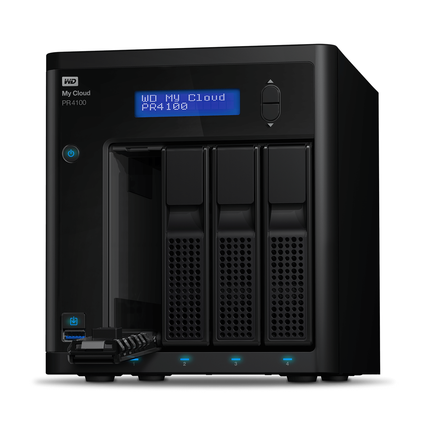 WD My Cloud PR4100 Door Down