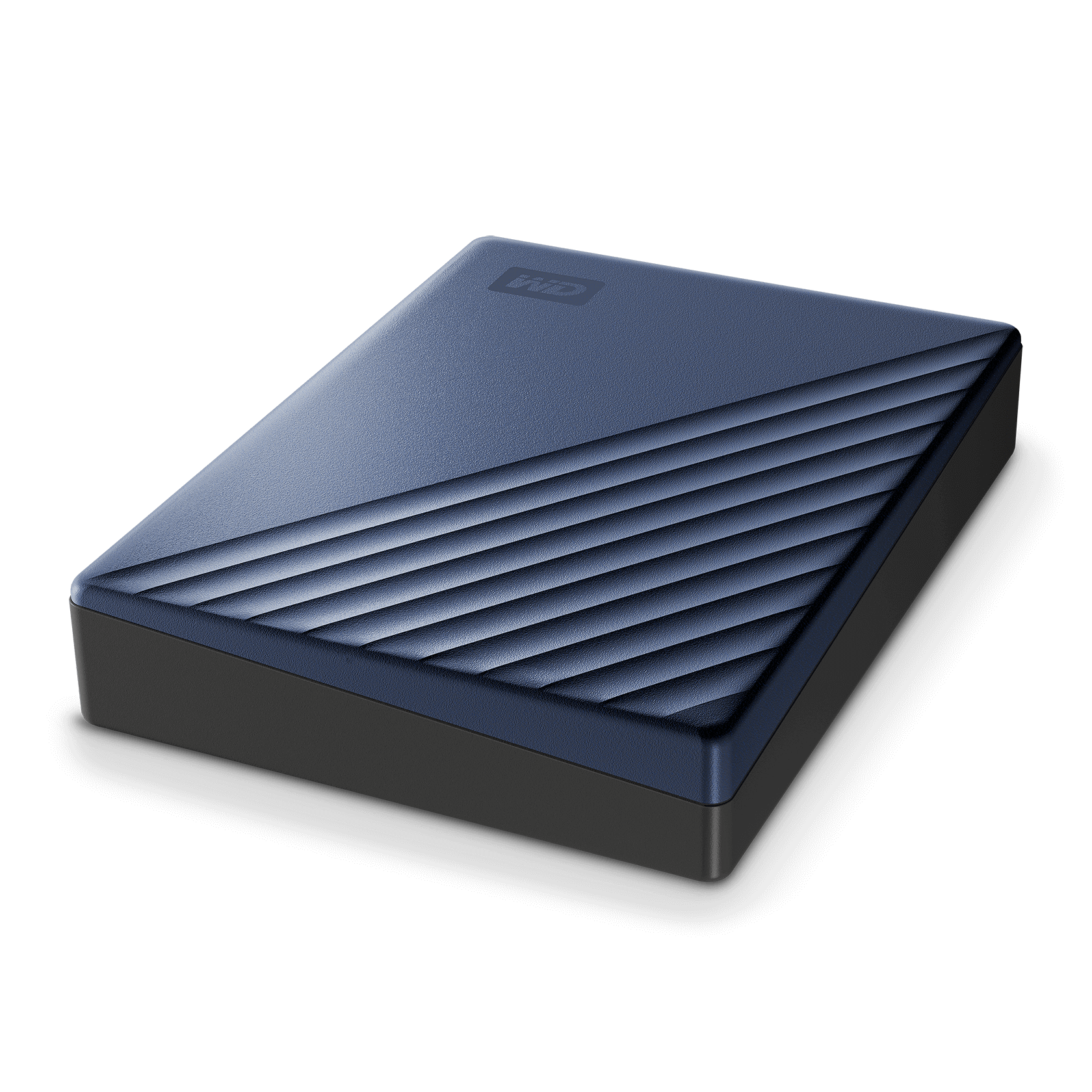 WD My Passport Ultra 4-5TB Blue Overhead