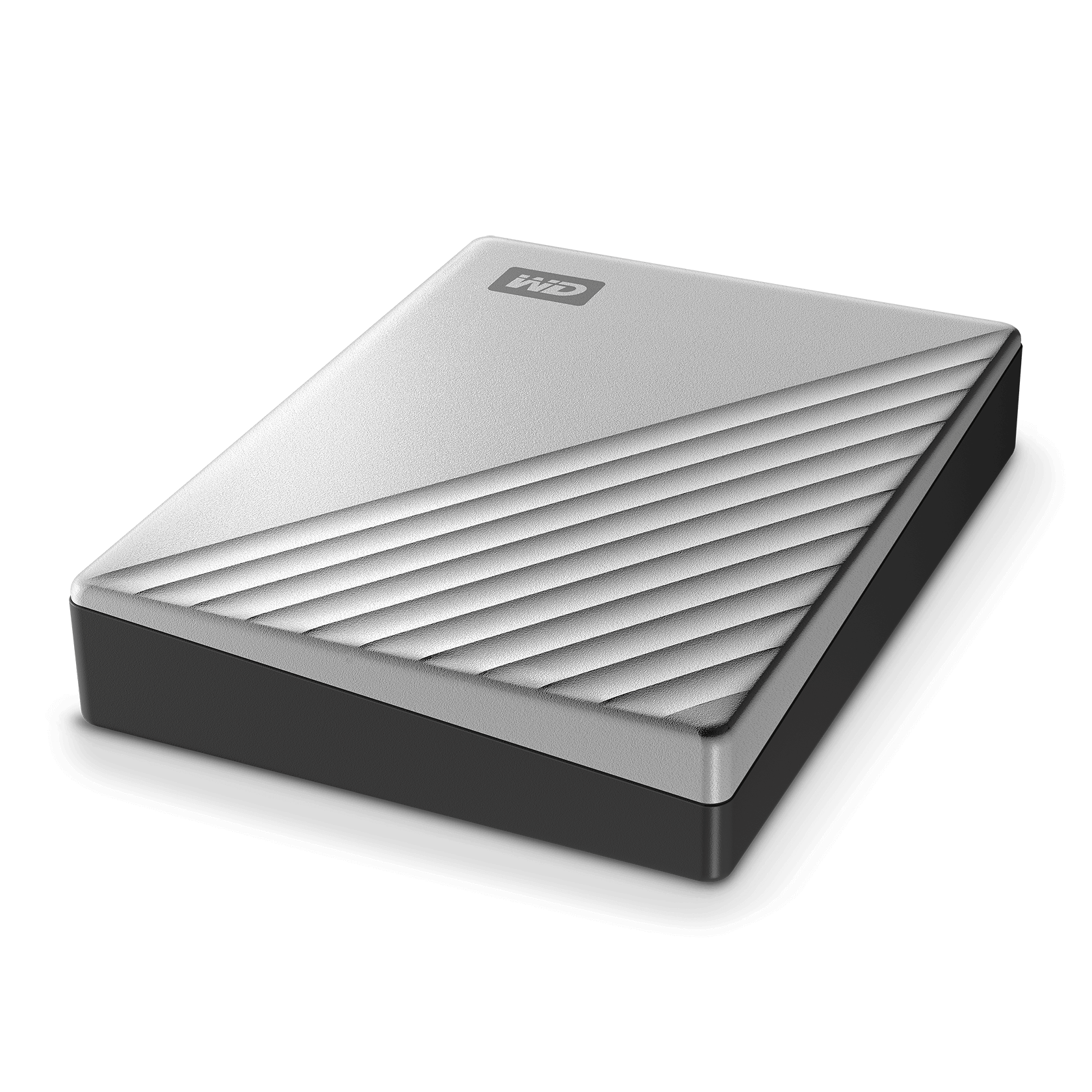 WD My Passport Ultra for Mac 4-5TB Silver Overhead