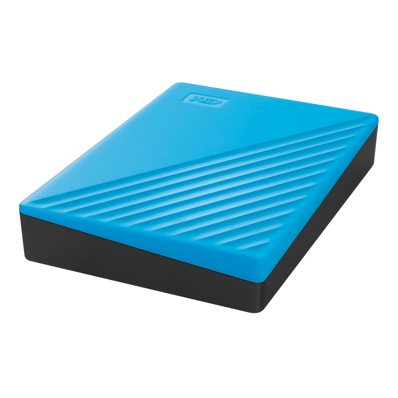 WD My Passport 4-5TB Blue Overhead