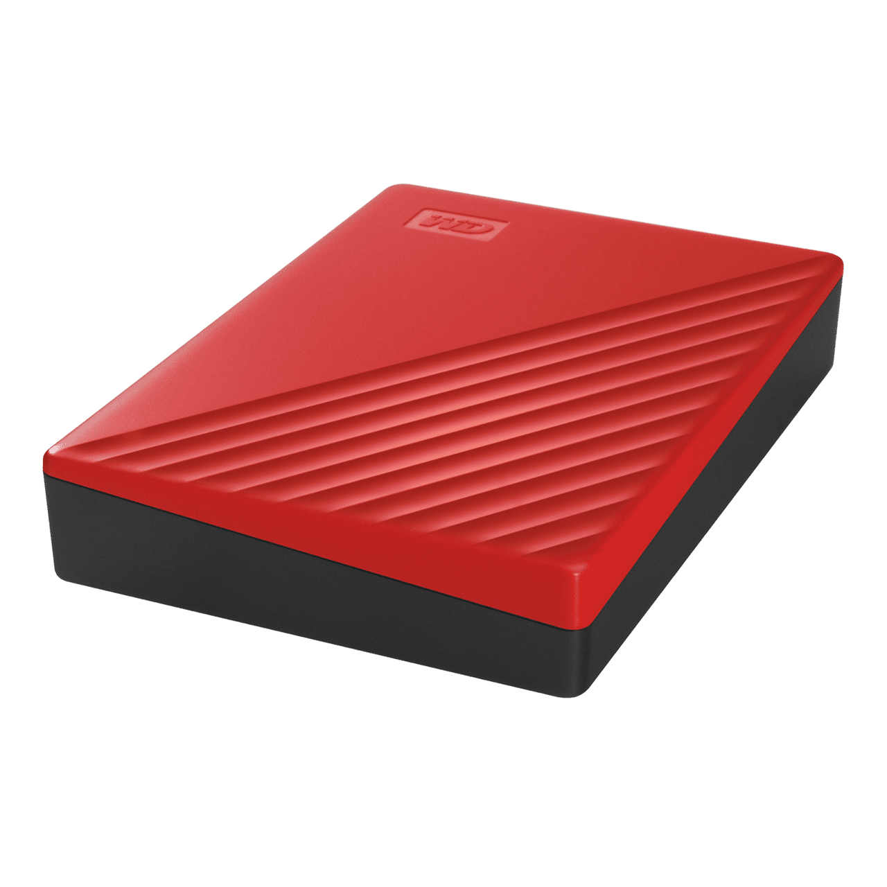 WD My Passport 4-5TB Red Overhead