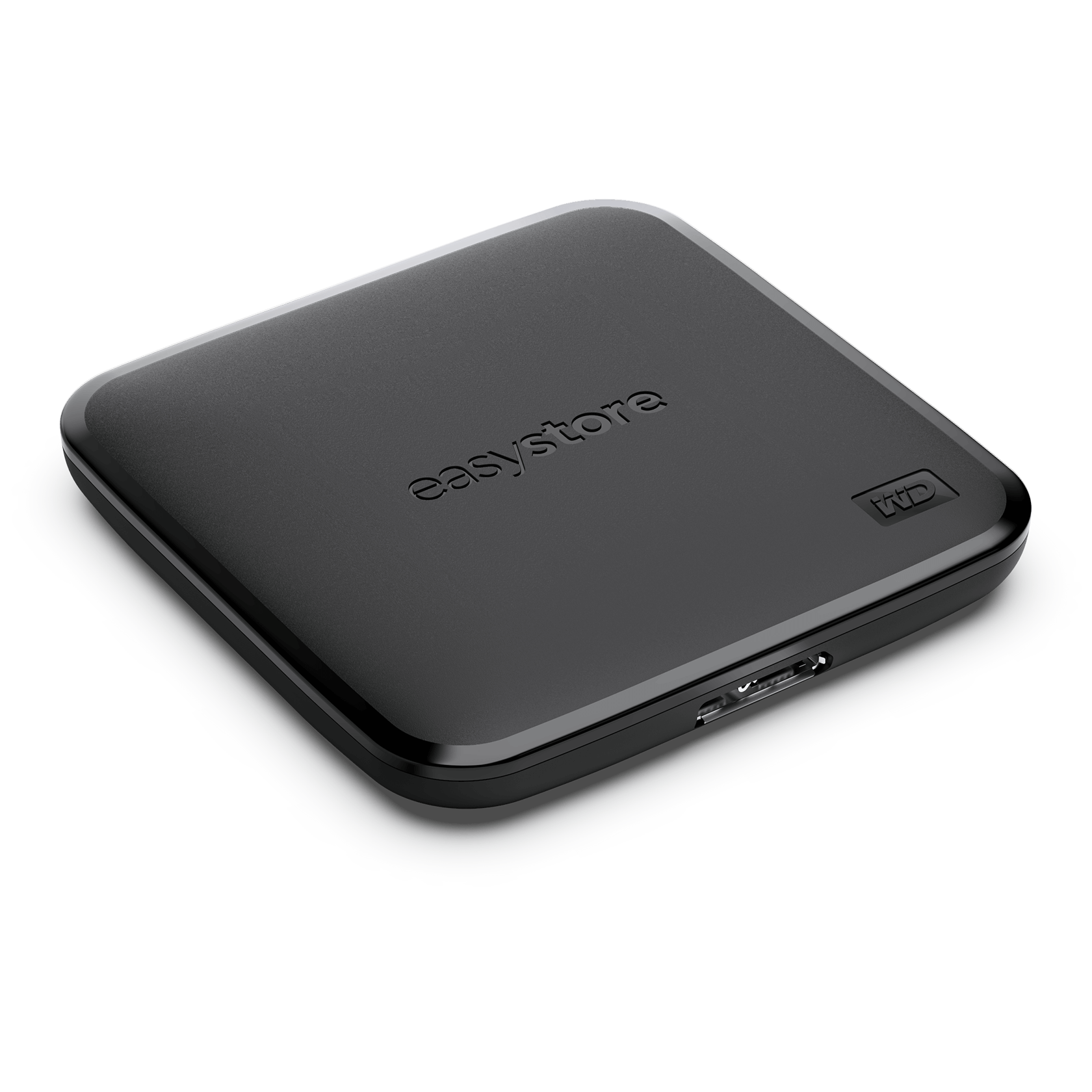 WD easystore SSD Overhead