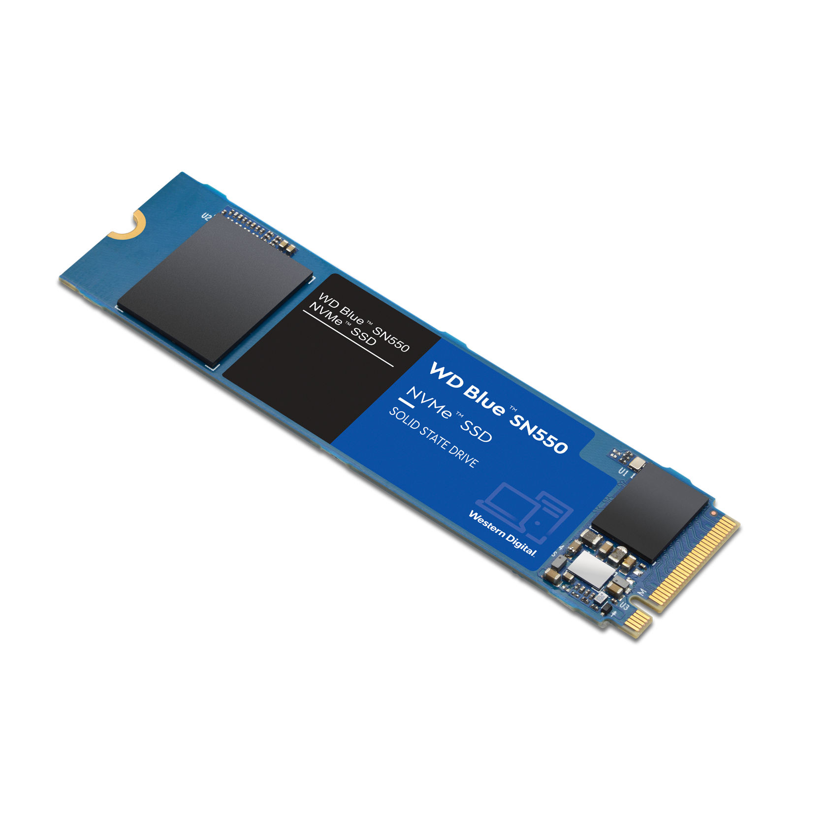 WD Blue SN550 NVMe SSD Overhead