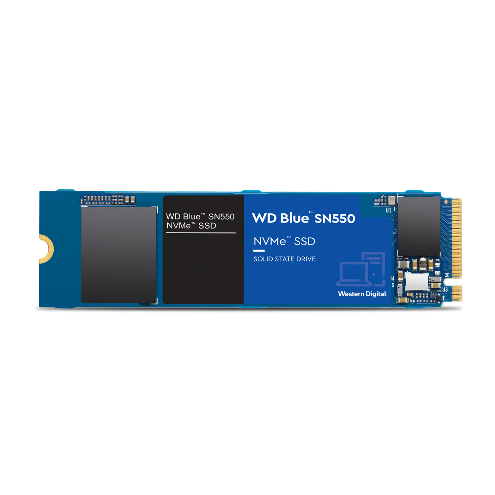 Plata terciopelo Racional WD Blue SN550 NVMe SSD | HDStorageWorks.com