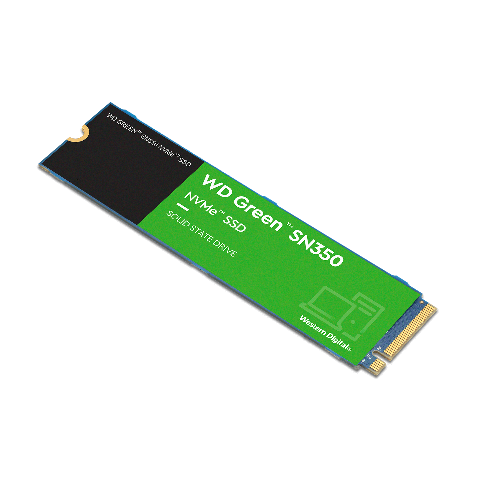 WD Green SN350 NVMe SSD Overhead