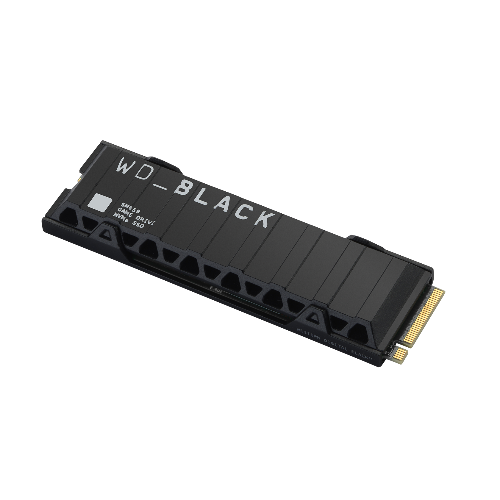 WD_BLACK SN850 NVMe SSD with Heatsink Overhead