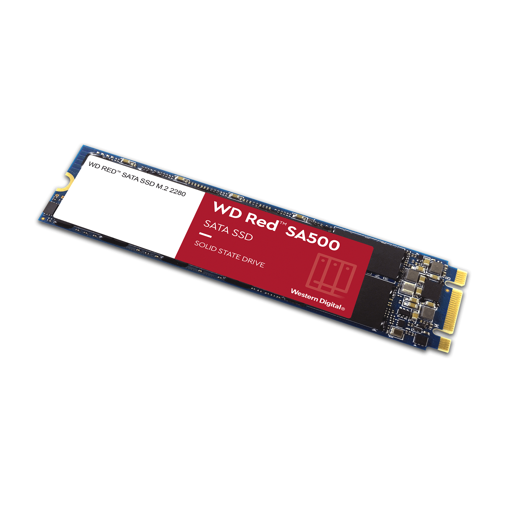 WD Red SA500 NAS SATA SSD M.2 2280 Overhead