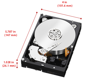 WD Ae Dimensions